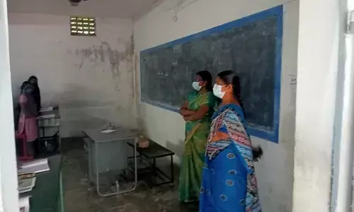 குமாரபாளையம் பள்ளிகளில் தாசில்தார் ஆய்வு