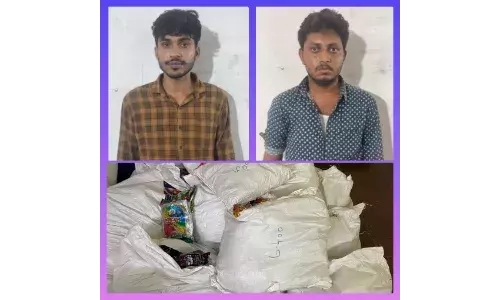 200 கிலோ குட்கா பறிமுதல்: இருவர் கைது 200 கிலோ குட்கா பறிமுதல்: இருவர் கைது