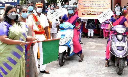 எருமப்பட்டியில் தேசிய ஊட்டச்சத்து மாத விழா விழிப்புணர்வு பேரணி