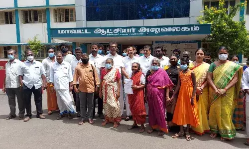 குமரி அருகே கிறிஸ்தவ ஆலயம் அமைக்க கிராம மக்கள் எதிர்ப்பு