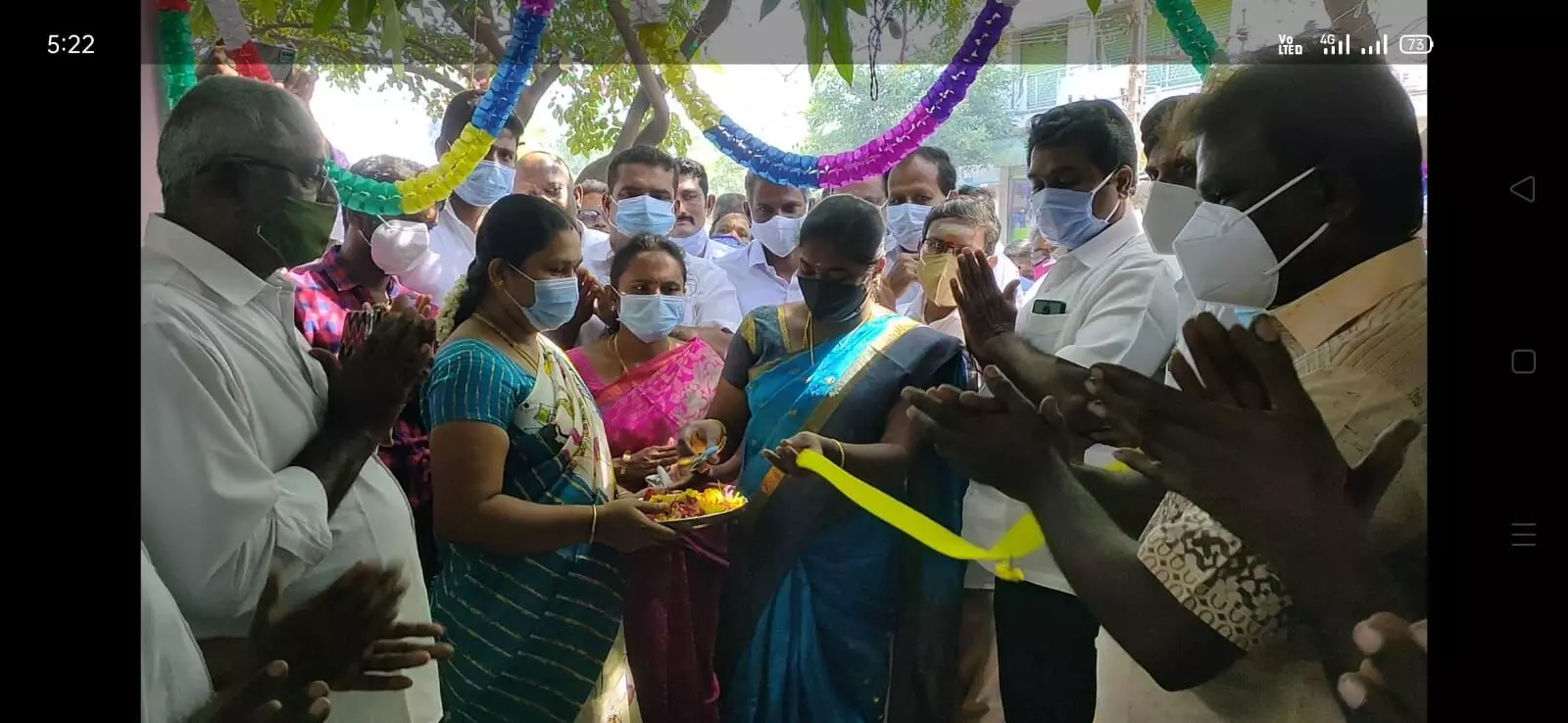 குமாரபாளையத்தில் புதிய ரேசன் கடை துவக்கம் குமாரபாளையத்தில் புதிய ரேசன் கடை துவக்கம்