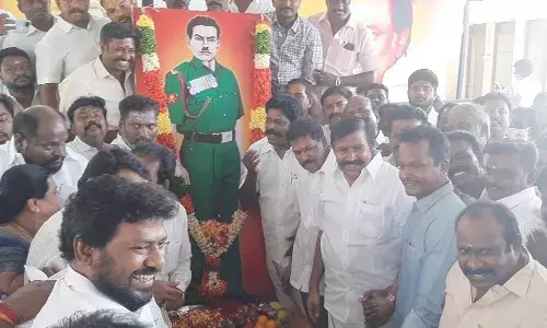 அமைச்சர் நேரு தலைமையில் இம்மானுவேல் சேகரன் நினைவு தினம் அனுசரிப்பு