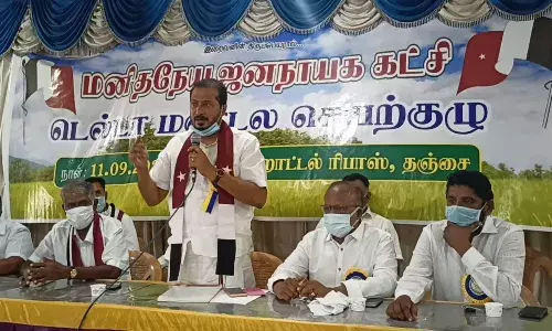 உள்ளாட்சி தேர்தலில் யாருடன் கூட்டணி? தமிமுன் அன்சாரி விளக்கம்