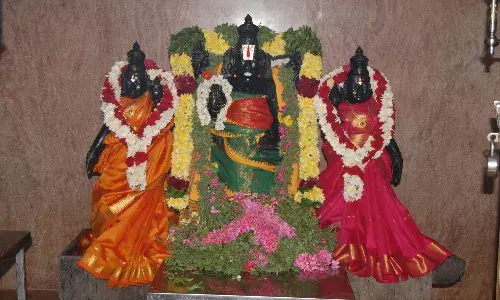குமாரபாளையம் பெருமாள் கோவில்களில் சிறப்பு அபிஷேக வழிபாடு