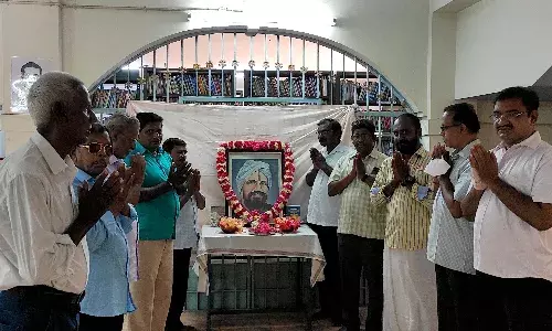 நாமக்கல் கவிஞர் நினைவு இல்லத்தில் பாரதியார் நூற்றாண்டு நினைவு நாள்