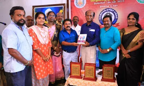 பாரதி நூற்றாண்டு நிகழ்ச்சியில் 100 கவிஞர்களுக்கு பாரதி பைந்தமிழ்ச் சுடர் விருது