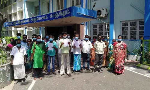 மாகரல் வார்டு  இட ஒதுக்கீட்டை மாற்றவில்லை என்றால் தேர்தல் புறக்கணிப்பு