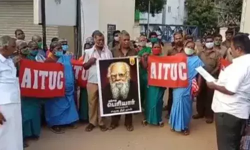 திருப்பூரில் தொழிலாளர் நலச்சங்கம் சார்பில் உறுதிமொழி ஏற்பு