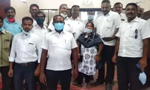 வழக்கறிஞருக்கு கொலை மிரட்டல் விடுத்த பெண் காவலர் : ஆடியோ சர்ச்சை