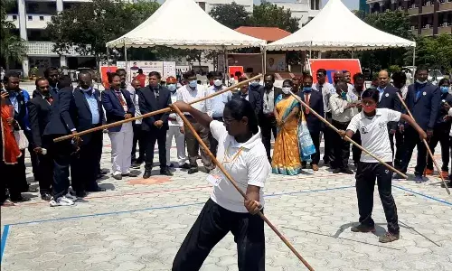 சீருடைப் பணியாளர் தேர்வில் இட ஒதுக்கீடு: சிலம்பாட்ட கழகத் தலைவர் வலியுறுத்தல்