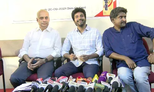எனது படம் ஒடிடியில் வெளியாகமால் தியேட்டரில்  வெளியாவதில் சந்தோஷம்: சிவகார்த்திகேயன்