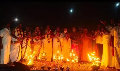 குமரியில் மகாசமுத்திர தீர்த்த ஆரத்தி நிகழ்வு: 300 பேர் மீது வழக்கு