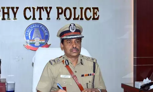 திருச்சி மாநகர போலீஸ் கமிஷனராக கார்த்திகேயன் பொறுப்பேற்பு