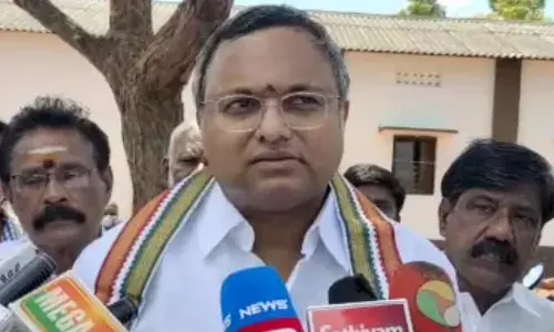 தமிழகத்தில் கொலை, கொள்ளை அதிகரித்துள்ளது: கார்த்தி சிதம்பரம் கவலை