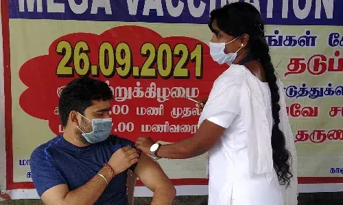 காஞ்சிபுரம்: விறுவிறுப்பாக நடக்கும் 3 கட்டம் தடுப்பூசி முகாம்