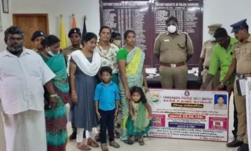 கொரோனாவால் இறந்த போலீசின் குடும்பத்திற்கு ரூ 22.58 லட்சம் நிதி உதவி