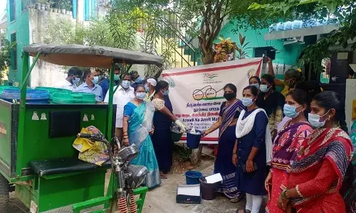திருவண்ணாமலை நகராட்சியில் தூய்மை பாரதம் திட்டம் துவக்கம்