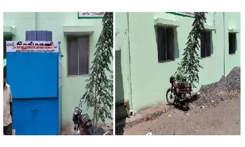 அரசு பள்ளி முன் வைக்கப்பட்ட பெட்டிக்கடை: திமுகவினர் புகாரால் அகற்றம்