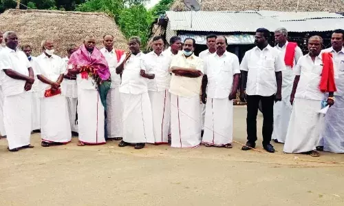 மாவட்ட ஊராட்சி வேட்பாளர் ஆர்.வீரமணி வாக்காளர் சந்திப்பு நிகழ்ச்சி