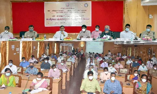 விழுப்புரம் மாவட்டத்தில் வடக்கிழக்கு பருவமழை ஆலோசனை கூட்டம்