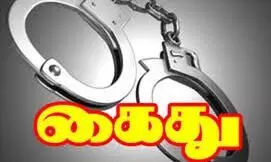 மதுரை : போலீஸிடம் கத்தியைக் காட்டி மிரட்டல் விடுத்த ரௌடி உள்பட 2 பேர் கைது மதுரை : போலீஸிடம் கத்தியைக் காட்டி மிரட்டல் விடுத்த ரௌடி உள்பட 2 பேர் கைது