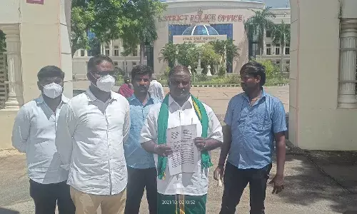 பாமக முன்னாள் எம்எல்ஏ கொலை மிரட்டல்:  எஸ்பியிடம் புகார்