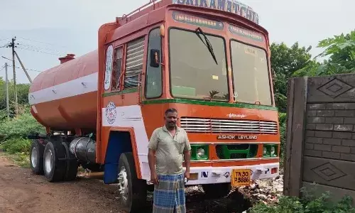 திருச்சியில் கலப்பட டீசல் ஏற்றி வந்த டேங்கர் லாரி பறிமுதல்