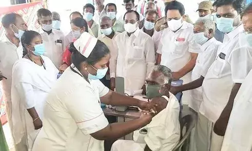 திருவண்ணாமலை மாவட்டம் முழுவதும் இன்று நான்காவது சிறப்பு தடுப்பூசி முகாம்