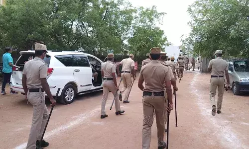 தேர்தல் பணியில் ஈடுபட்ட வெளிமாநிலத்தை சேர்ந்த 6 பேர் கைது