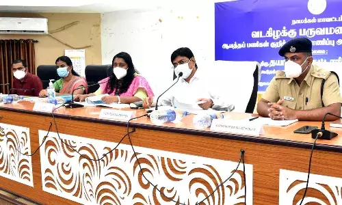 மழை காலத்தில் இணைந்து பணியாற்ற வேண்டும்: மாவட்ட கண்காணிப்பு அலுவலர்