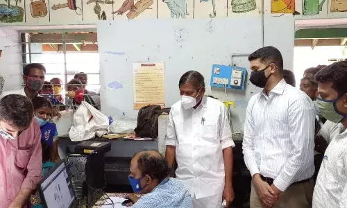 பர்கூர் பகுதியில் ஆதார் சிறப்பு முகாம்