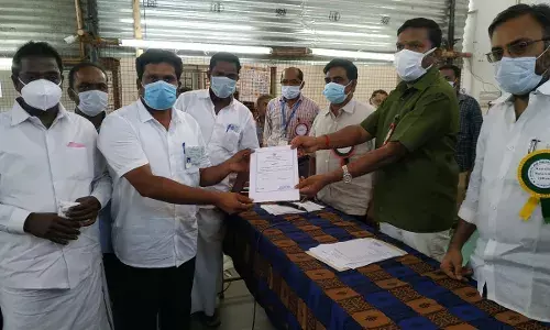 பெருந்துறை யூனியன் கவுன்சிலர் தேர்தலில் திமுக வேட்பாளர் வெற்றி