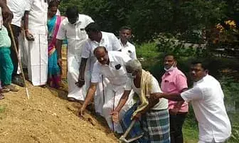பத்தாயிரம் பனை விதை நடும் பணி தொடக்கம்