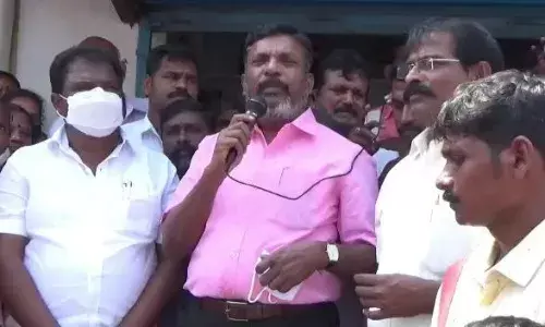 தமிழக அமைச்சர்களை விமர்சிப்பது பாஜகவின் பலவீனத்தை காட்டுகிறது :திருமாவளவன் தமிழக அமைச்சர்களை விமர்சிப்பது பாஜகவின் பலவீனத்தை காட்டுகிறது :திருமாவளவன்