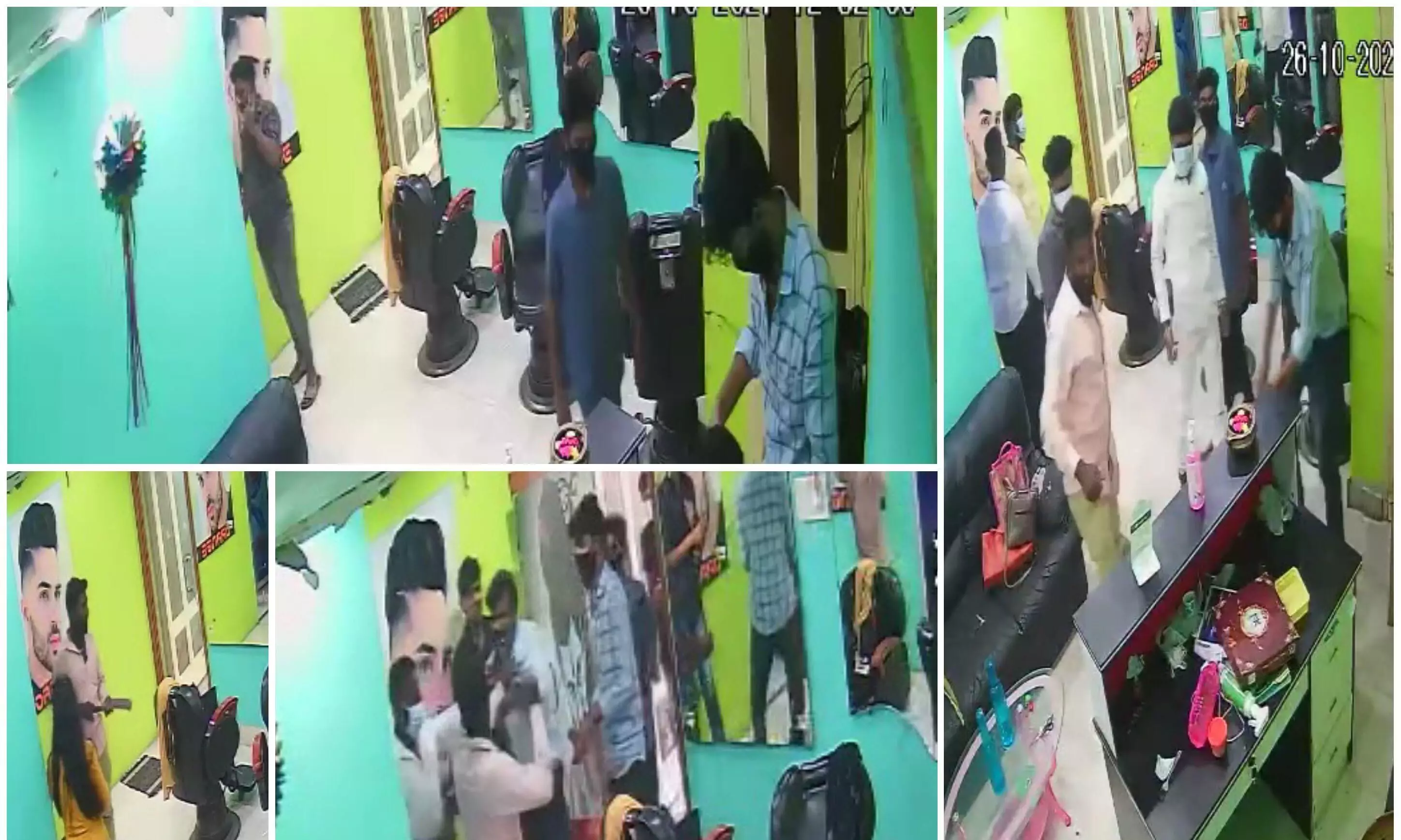 மசாஜ் சென்டரில் பட்ட பகலில் மர்ம கும்பல் கைவரிசை : 2 பேருக்கு வெட்டு மசாஜ் சென்டரில் பட்ட பகலில் மர்ம கும்பல் கைவரிசை : 2 பேருக்கு வெட்டு
