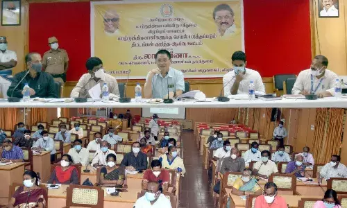 விழுப்புரத்தில் மாற்றுத்திறனாளிகள் நலத்துறை  செயலர் ஆய்வு