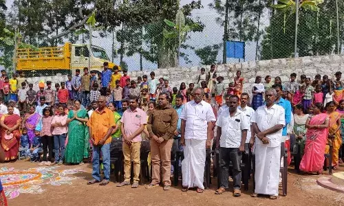 குன்றி பழங்குடி பள்ளிக்கு புத்துயிர் ஊட்டிய இணைந்த கைகள் அமைப்பு