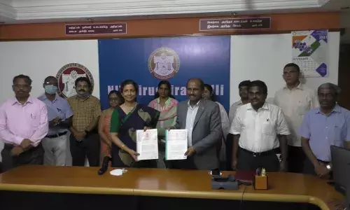ஆராய்ச்சி பணி: மத்திய அரசு நிறுவனத்துடன் திருச்சி என்.ஐ.டி. ஒப்பந்தம் ஆராய்ச்சி பணி: மத்திய அரசு நிறுவனத்துடன் திருச்சி என்.ஐ.டி. ஒப்பந்தம்