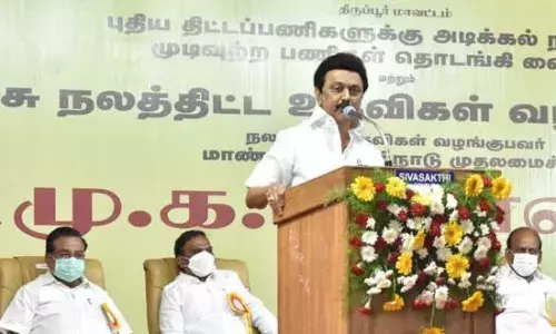 உள்ளாட்சியில் நல்லாட்சி தருவதுதான் திமுக: திருப்பூரில் ஸ்டாலின் பேச்சு