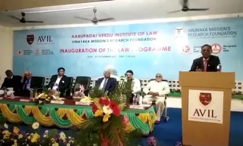 மாமல்லபுரம் அருகே ஆறுபடை வீடு சட்ட கல்லூரி துவக்கிவைப்பு