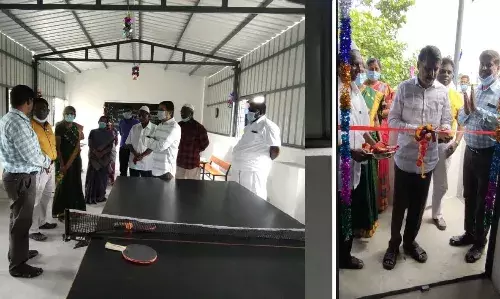 அரசு பள்ளியில் உள்விளையாட்டு அரங்கம்:  வாவ், வடுகன்காளிபாளையம் பள்ளி!