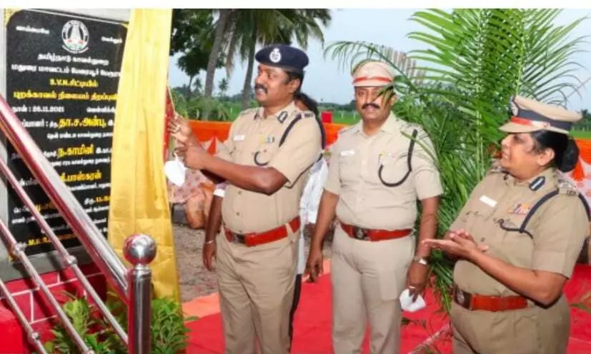 பேரையூர் பகுதியில் புறக்காவல் நிலையம் திறப்பு பேரையூர் பகுதியில் புறக்காவல் நிலையம் திறப்பு