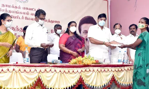 மக்கள் குறைதீர் முகாம்:  சுற்றுலாத்துறை அமைச்சர் மதிவேந்தன் பங்கேற்பு