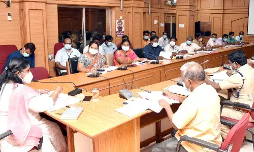 நகர்ப்புற உள்ளாட்சி தேர்தல் ஏற்பாடு: நாமக்கல் கலெக்டர் ஆலோசனை