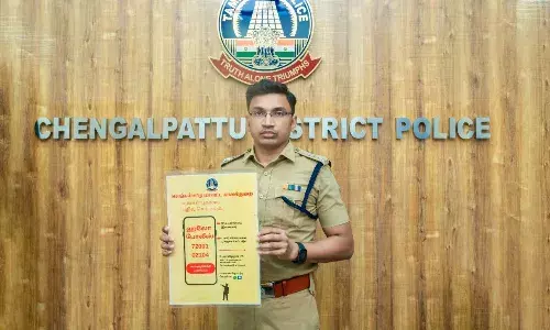 செங்கல்பட்டில் ஹலோ போலீஸ் எண் அறிவிப்பு: புதிய எஸ்.பி எச்சரிக்கை செங்கல்பட்டில் ஹலோ போலீஸ் எண் அறிவிப்பு: புதிய எஸ்.பி எச்சரிக்கை