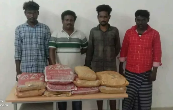 மதுரையில் 22 கிலோ கஞ்சா பறிமுதல் 4 நபர்கள் கைது மதுரையில் 22 கிலோ கஞ்சா பறிமுதல் 4 நபர்கள் கைது