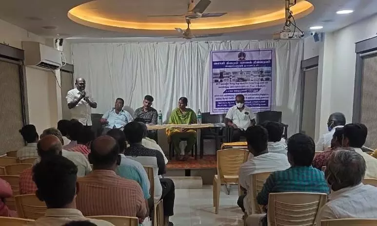 பெரம்பலூரில் கடைகளில் சிசிடிவி கேமிரா அமைப்பது குறித்து ஆலோசனை கூட்டம் பெரம்பலூரில் கடைகளில் சிசிடிவி கேமிரா அமைப்பது குறித்து ஆலோசனை கூட்டம்