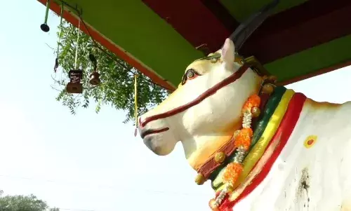 அலங்காநல்லூர் அருகே காளைக்கு மணி மண்டபம் கட்டி வழிபடும் கிராமத்தினர்