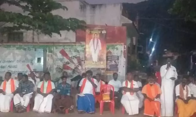 கண்டமனூரில் பா.ஜ., சார்பில் சாதனை விளக்க பொதுக்கூட்டம் கண்டமனூரில் பா.ஜ., சார்பில் சாதனை விளக்க பொதுக்கூட்டம்
