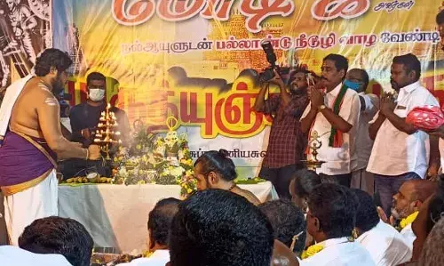 மதுரை, திருப்பரங்குன்றத்தில் பிரதமர் மோடிக்கு சிறப்பு பூஜை